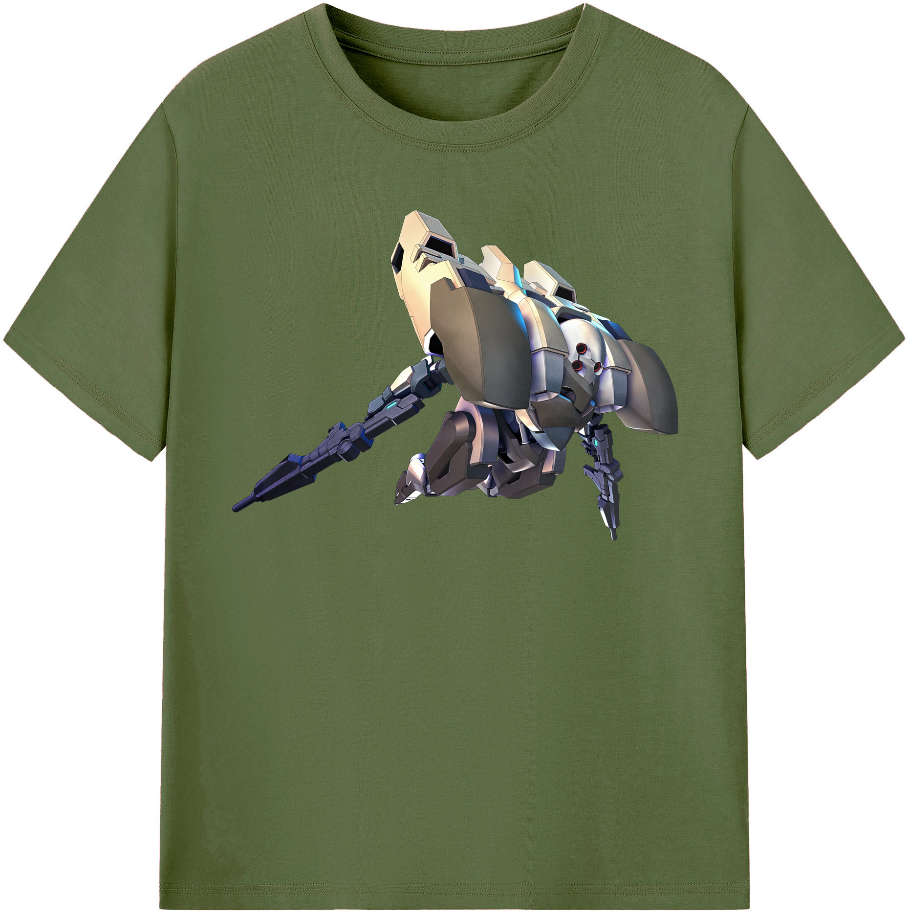 （画像用） 機動戦士ガンダム Mobile Suit Gundam 綿100％半袖Tシャツ（フロントプリント）
